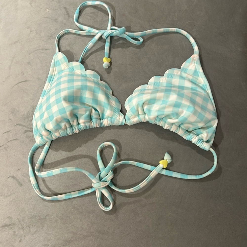 Target/ stoney clover lane White and light blue bikini size small women’s